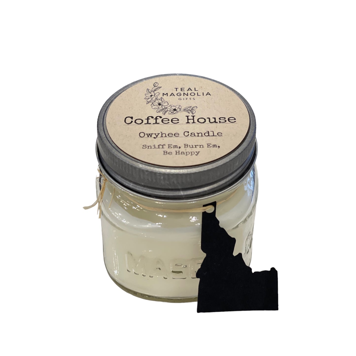 Coffee House Mason Jar Candle