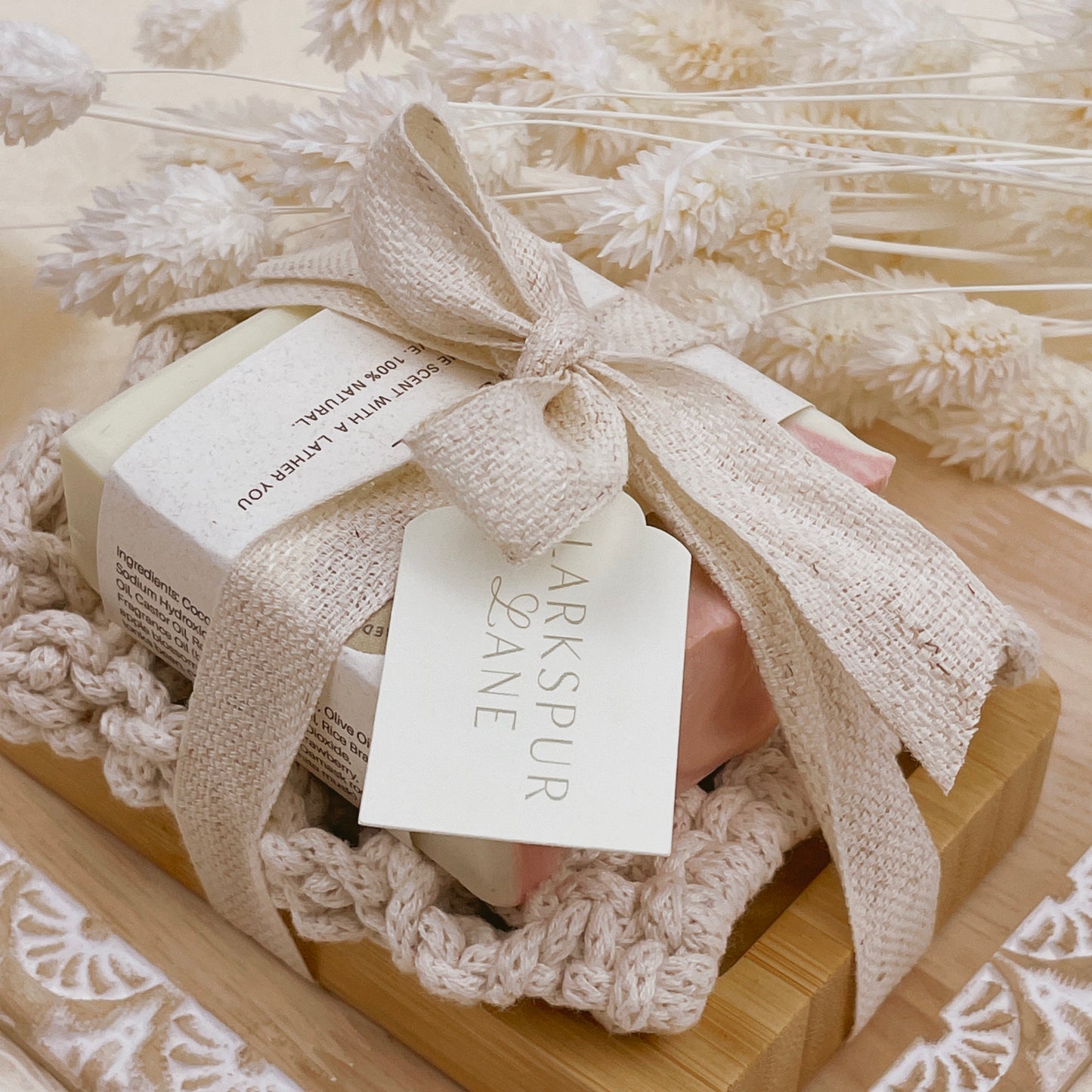 Cocoa Butter and Cashmere Soap Gift Set